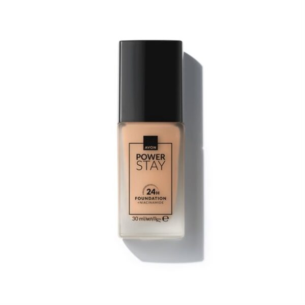 Power Stay 24-Hour Foundation bottle with brush
