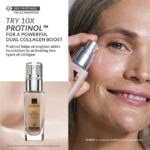 Image showing the powerful dual collagen boost of avons' anew renewal power serum